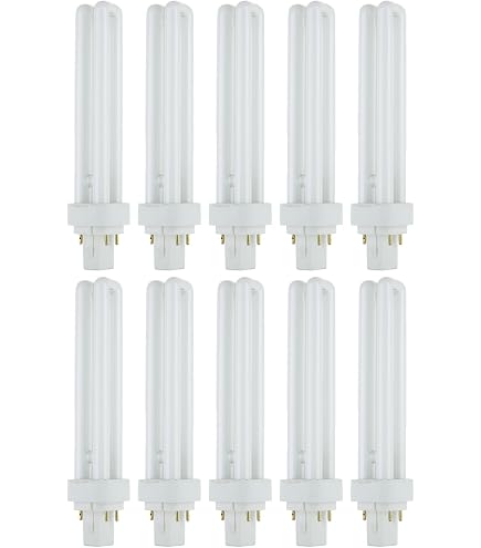 25 Pack) GE 97613 F26DBX/841/ECO4P 26-Watt 4100K 4-Pin Double Biax